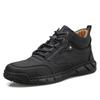 Herrenstiefel Vintage Stiefeletten Männliche Outdoor-Schuhe Wildleder Bequeme Schuhe Herrenstiefel Schnürstiefel Wanderschuhe Übergröße 39-47