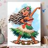 Disney Pearl Art Moana DIY Handmade Pearl  Gemstone Art Kit Special Shapes Home Wall Decor Crafts