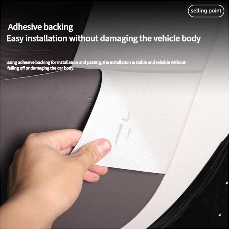 For BYD Song Plus DMI Seal U Sealion 6 Car Leather Anti Kick Pad Protects Car Door Panels Prevents Dirt Interior Modification