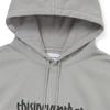 ThIs Is Never That Circled Number Hoodie Concrete
