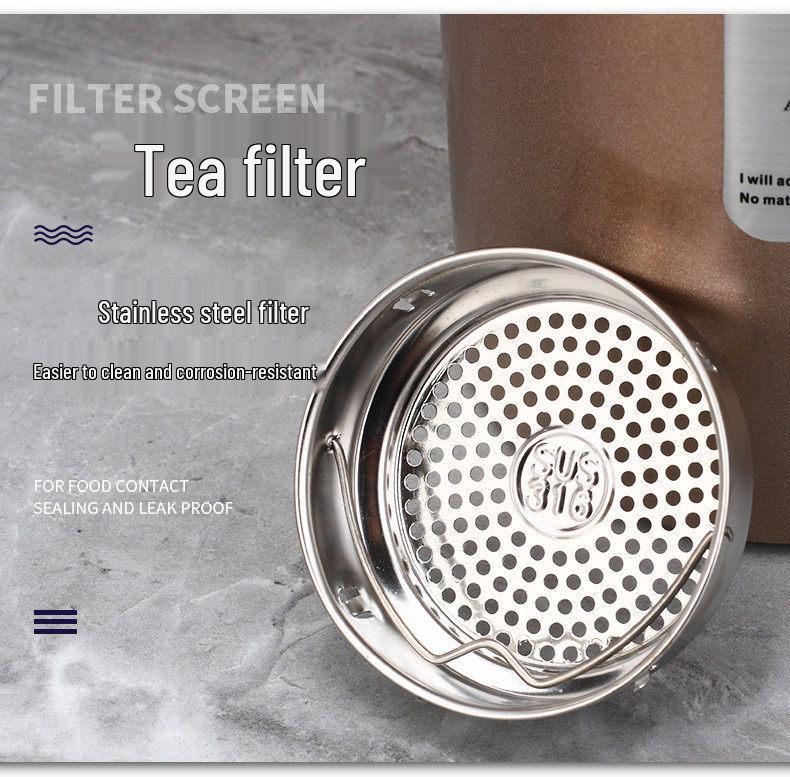 1000ml 316 Edelstahl Tragbarer Outdoor-Thermosbecher für Männer und Frauen - Große Kapazität Geschäfts-Tee- oder Wasserbecher