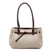 Commuter Shoulder Bag Contrast Color Tote Bag Women's Large Capacity Underarm Bag