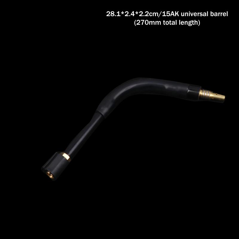 Mb15Ak24Kd36Kd25Kd Welding Gun Bend Gooseneck Tube Universal Gun Barrel European Style Double Protection Welding Machine Parts