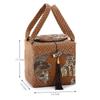 Chinese Style Kung Fu Tea Teaware Storage Bag Pouch Portable Tea Set Empty Package Bag Outdoor Travel Teapot Tea Set Box