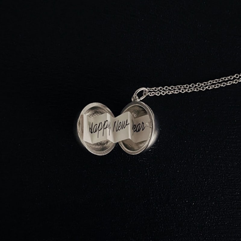 Everglow Message Necklace