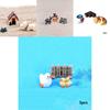 Endearing Mini Animals Resin Figurines Perfect For Crafting Micro Landscapes