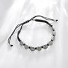 Bracciale Croce di Gesù San Benedetto Catena in Corda Regolabile Intrecciata a Mano Gioielli Cristiani per la Preghiera Fede San Benito per Uomini Donne