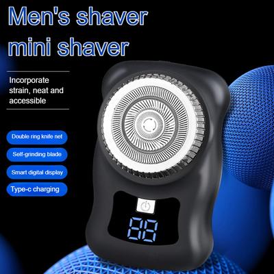 OLOEY Rechargeable Electric Razor for Men with LED Display Portable Travel Shaver Shaving Machine
