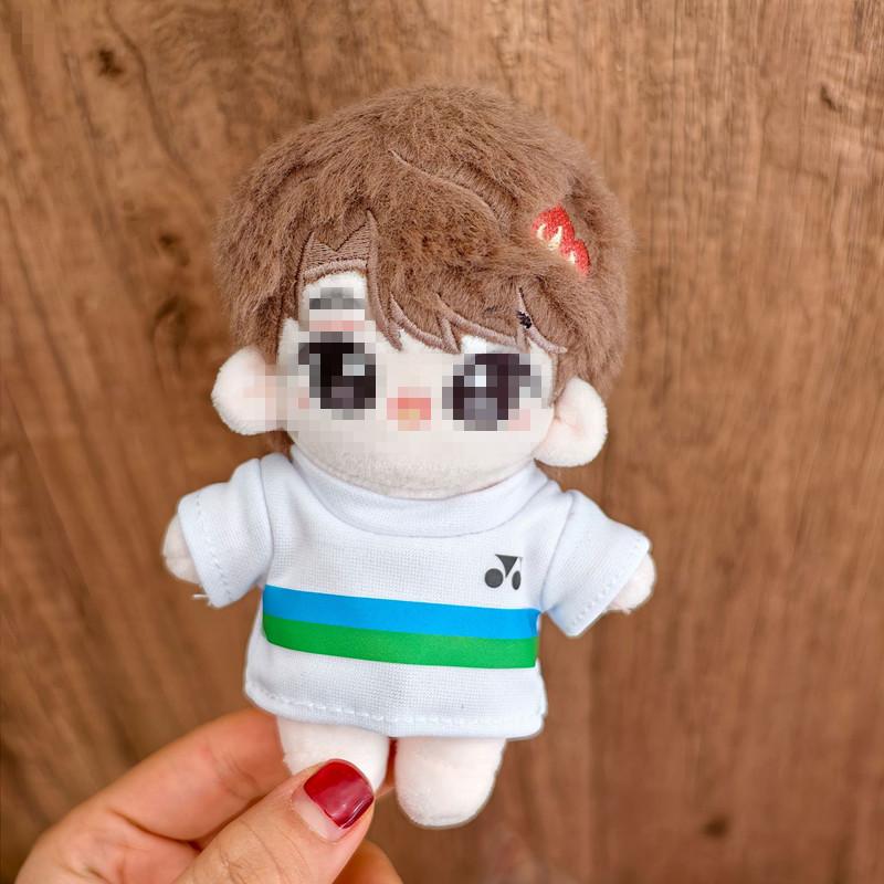 [Cloth Only] 10CM Cotton Doll Super Cute Cartoon Clothes Work Pants Hat and Accessories Fashion Series for Age 14+