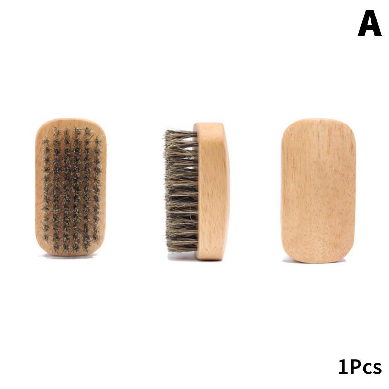 

Natural Boar Bristle Beard Brush Barber Neck Duster Brush Shave Beard Brush Barber Oil Head Shape Carving Cleaning Brush Tools