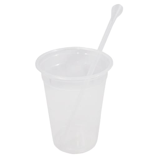 Artnap Spoon Straws, 500 pieces, Clear, 32150103