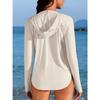 CHARMLEAKS Women Rash Guard UPF 50+ Sun Protection Clothing Button Down SPF Hoodie Beach Shirts
