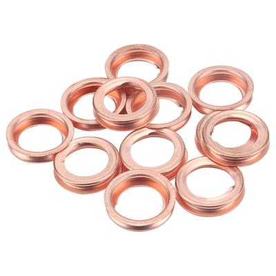 Rondelle da 10 pezzi/set anticorrosione olio rotondo tappo di scarico ad alta resistenza rondelle OE:1102601M02 per NISSAN