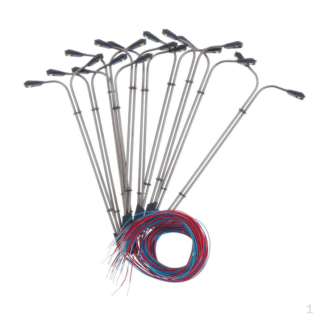 Scale Model Train Street Lights Table Accessories