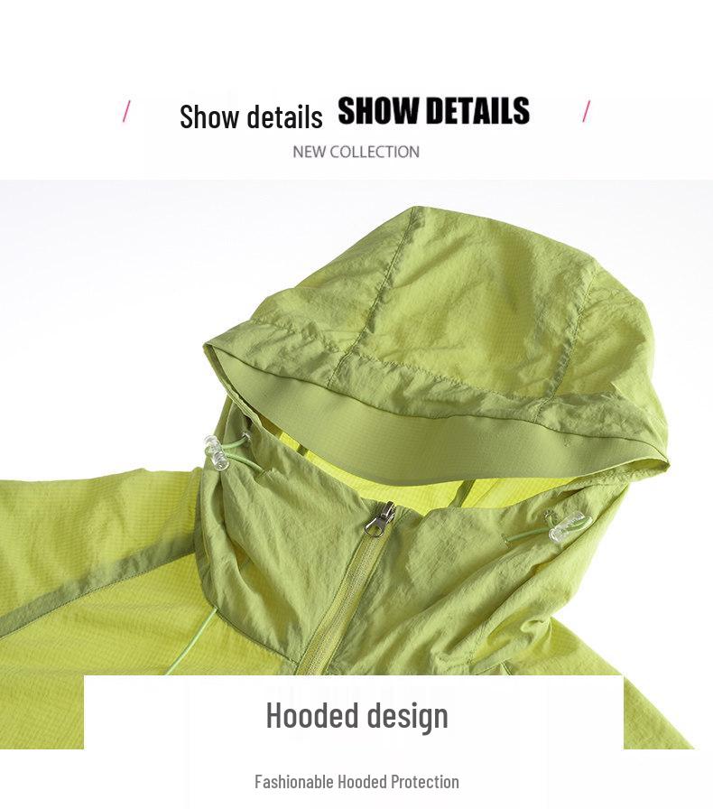 Trendy Women's UPF50+ Summer Sun Protection Lightweight Jacket