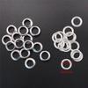 100Sets Grommet Tool 10mm Eyelets with 3pcs Installation Tools for Craft Making Shoes Bag Leather Belt Repair Accessory