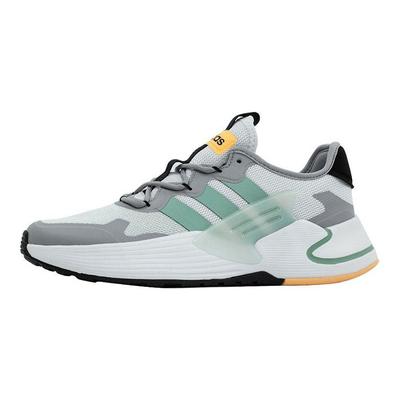 Energyfalcon Punta Rotonda Confortevole Ammortizzante Antiscivolo Resistente all'Usura Scarpe da Corsa Casual Basse Sneakers Unisex Bianco Verde FY6643
