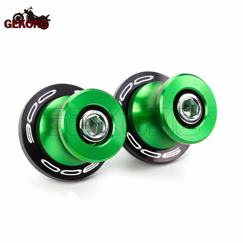 2025 2024 For Z900 Motorcycle Accessories CNC Aluminum Swingarm Slider Spools Screws 8MM Fit For Z900 Z 900RS SE 2017-2023