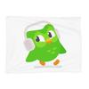 Duolingo Owl Duo Blanket Soft Warm Flannel Throw Blanket Bedding for Bed Living Room Picnic Travel Home Sofa