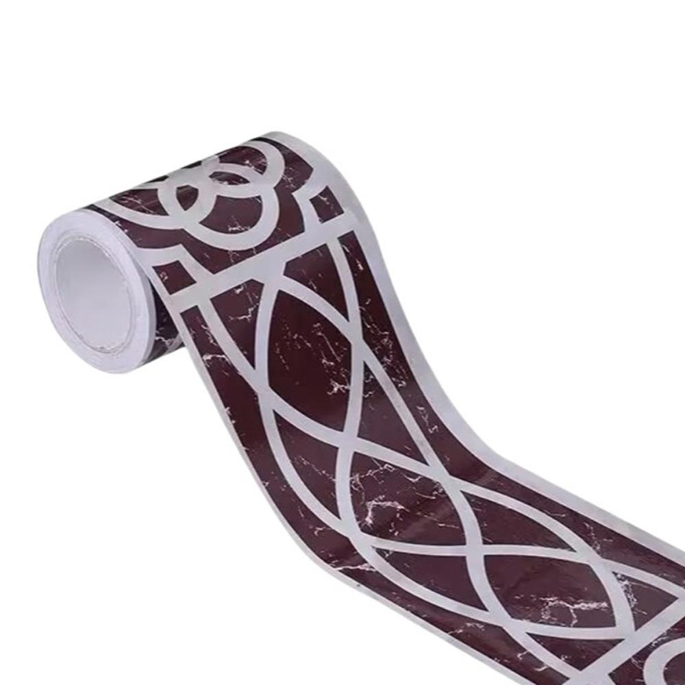 

Fashion 5 Meter Wall Base Thickened Anti-collision Wall Sticker Soft Self Adhesive Skirting Line Living Room