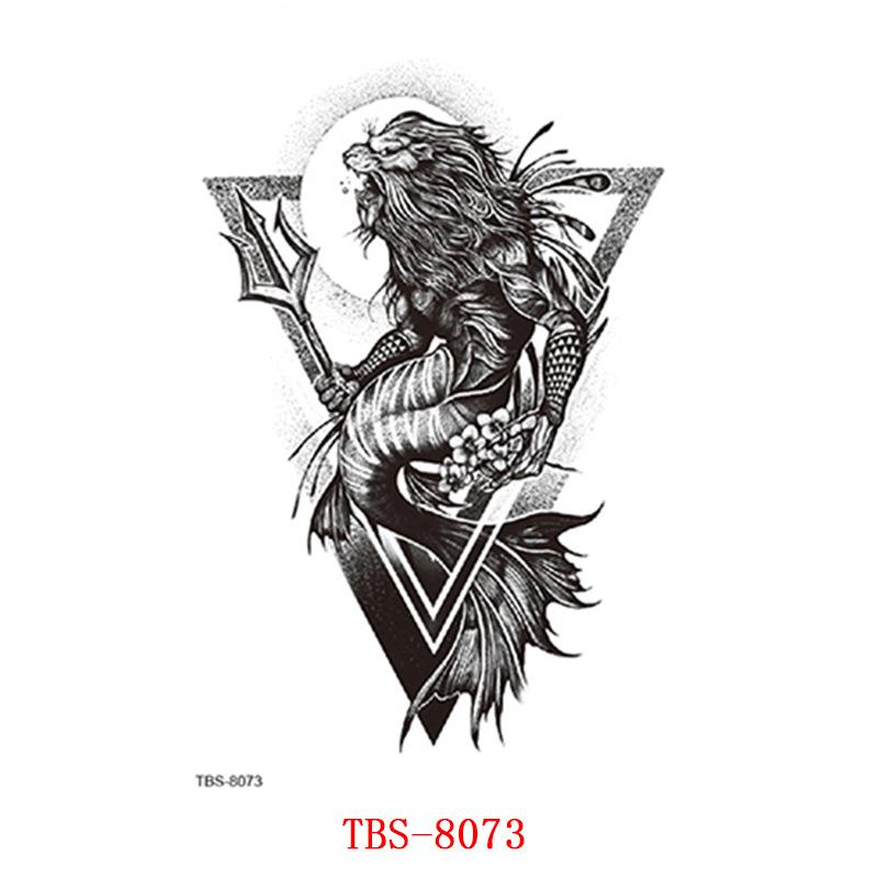 Waterproof Tattoo Stickers, Totem Animal Flowers, Tattoo Stickers Tattoo