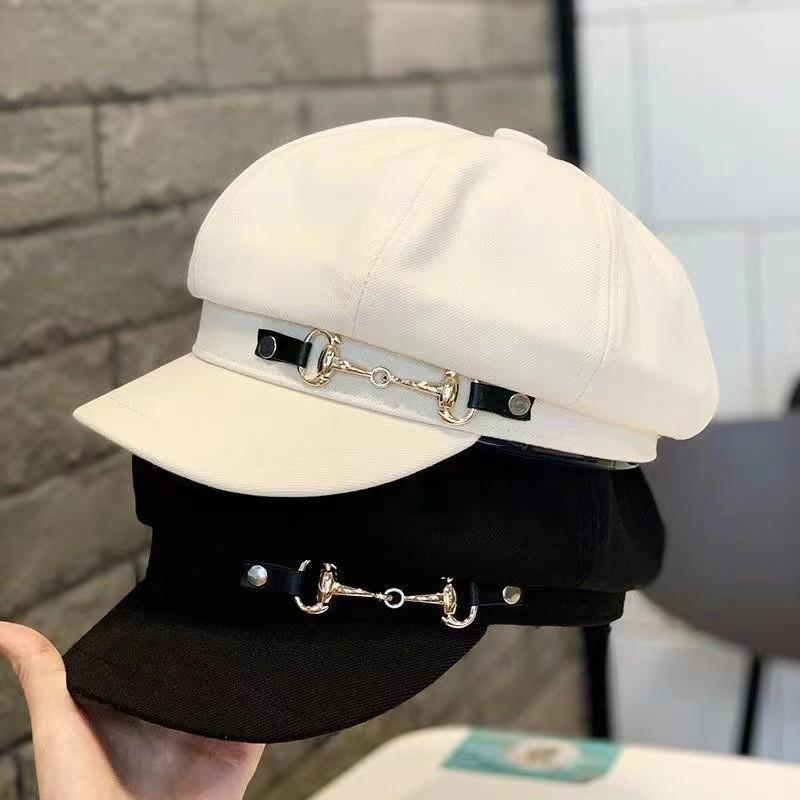 Stylish Beret Lettered Hat For Women Winter Season Cozy Accessory Hat Sunshade