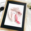 Silk scarf women's new matching shirt spring and autumn long strip scarf neck polka dot mother's high-end magnetic buckle