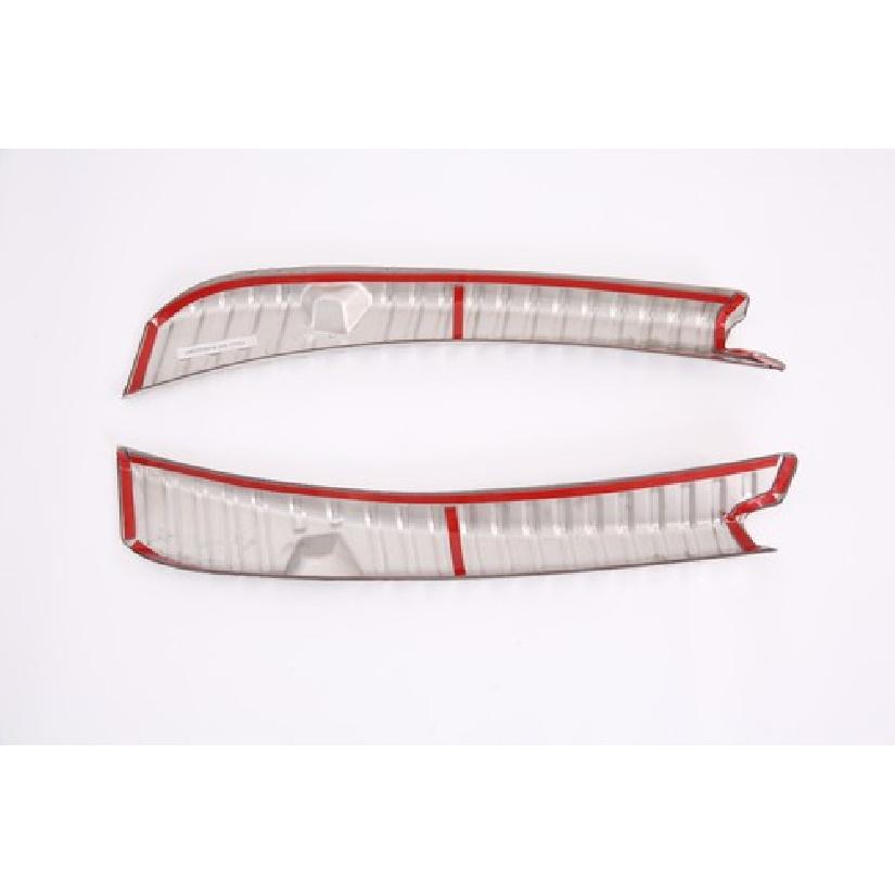 Stainless Steel Rear Inner Guard Bumper Cover Trim For 2018- Tesla Model 3