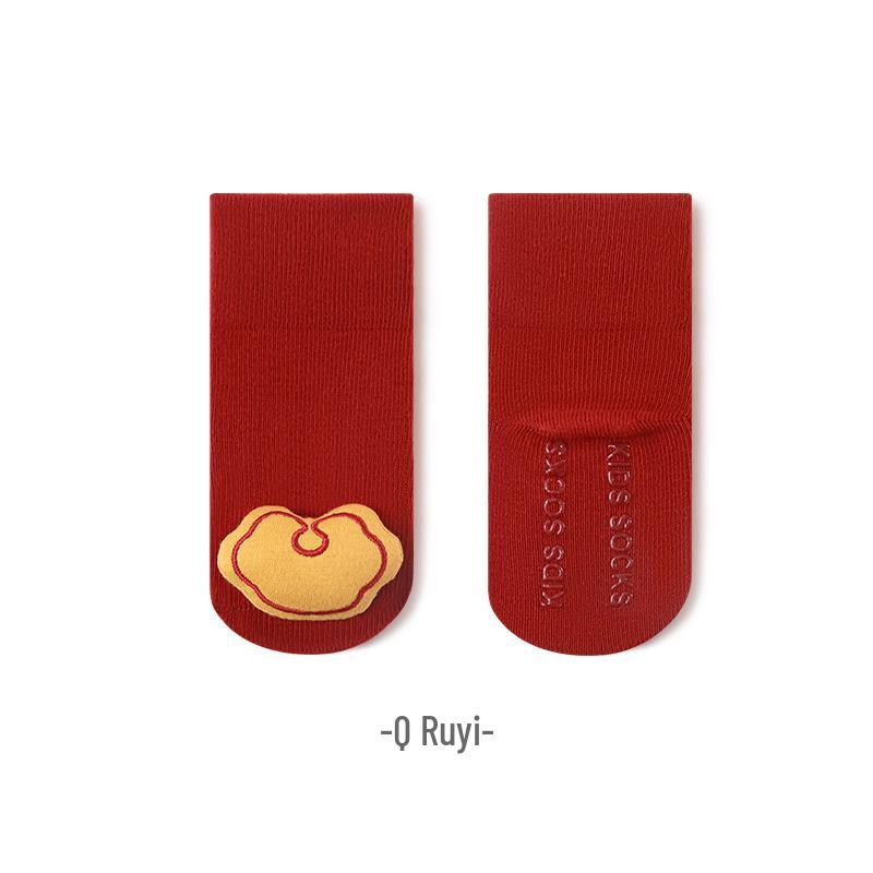 3D Cartoon Doll Anti-Slip Baby Socks for Newborns - Spring & Autumn First Birthday