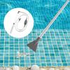 Aspirator pentru piscină cu 2 adaptoare pentru duze Furtun sifon transparent Valvă reglabilă Rezervor de pește detașabil Schimbător de apă Spa Fierbinte