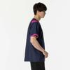 BASIC Volleyball Apparel Short Sleeve Piste V2MEB530 Unisex Dress Navy x Magenta Size M