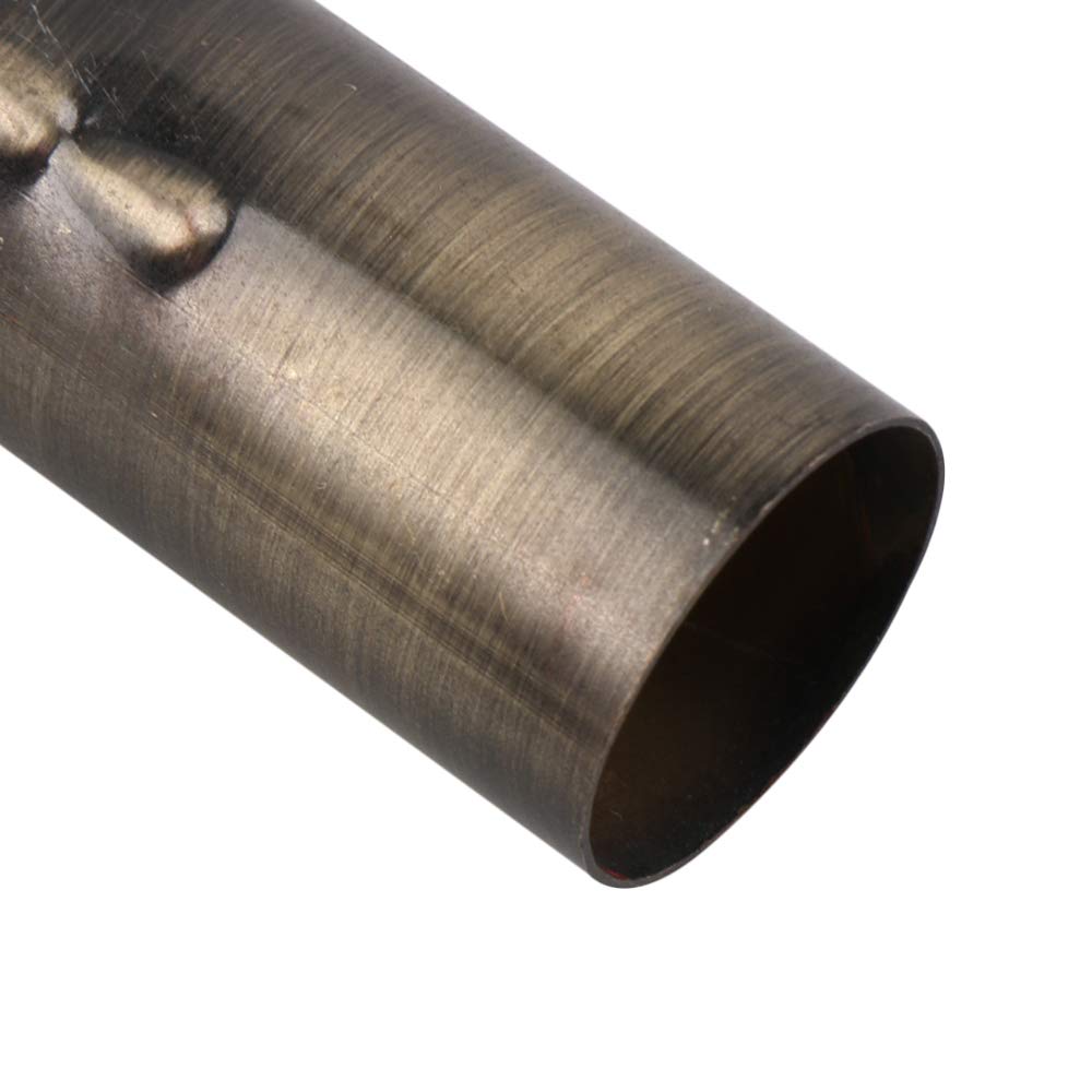 BQLZR Candle Socket Light Covers Sleeves 3 Inch Tall Chandelier Socket Covers Chandelier Base Socket for E14 Chandelier Bright Bronze Pack of 6