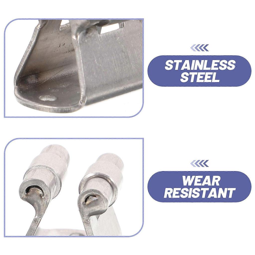 Stainless Steel Boat Door Holder for Door Stopper 2Pcs Set