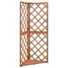 Day and Night - Day and Night Corner Trellis Solid Fir Wood 50x50x145 Cm