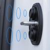 4Pcs Car Door Closing Shockproof Silicone Cushion Mute Shock Absorber Protective Covers Car Door Latch Accessories