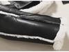 2023 Women's Motorcycle Style Leather Jacket - Short, Fur-Integrated, Cotton Outerwear
