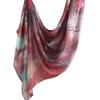 Aquarell Blume Viskose Hijab Schal Atmungsaktiv Weich Lang Mode Schals Kopftuch Paisley Muster Muslimische Hijabs Für Frauen