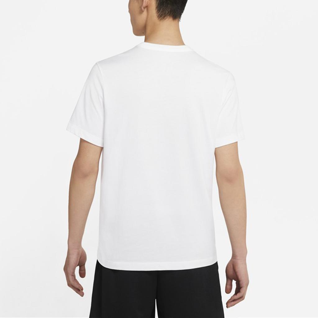 Nike Seasonal Logo Tee Basketball Print Short Sleeve T-Shirt Men Tops White DD0780-100