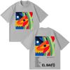 Casual Cotton Streetwear OUEVED EL BAIFO Album  Tour Print Unisex Women Fashion HipHop Tshirts Summer Shortsleeved Tees