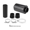 76mm 3" Universal Carbon Fiber Induction  Filter Box Cold Air Intake System W/ Intake Hose Cold Air Intake System Intake Hose