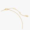 Kate Spade Micro Logo Details Stainless Steel Necklace Women's Gold KK403