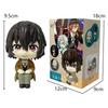 NEW 10cm Bungou Stray Dogs Anime Figure Look Up Nakajima Atsushi Action Figure Q Version Dazai Osamu Figurine PVC Collection Toy