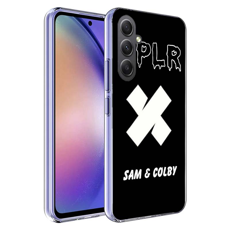 Sam and Colby XPLR Phone Case for Samsung A17 A37 A57 A07 A16 A26 A36 A56 A06 A02S A12 A22 A32 A52S A04S A14 A24 A34 A54 A03 A13