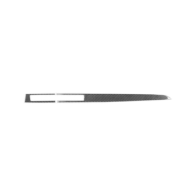 Carbon Fiber Car Center Console Instrument Panel Trim Strips Interior Decoration Sticker For Mazda 3 2004-2009 Auto Accessories KJS6