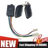 Electric Bike Anti-theft Alarm System 36V-72V Dual Remote One Key Start For E-scooter Bicycle Anti Lost Remote Control Alert