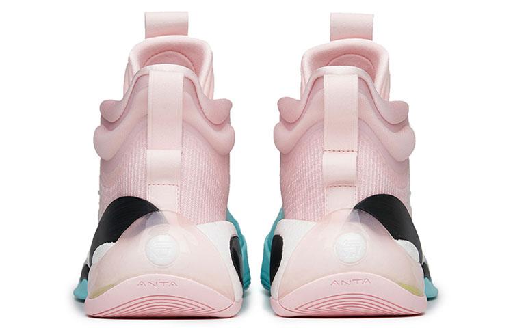 Anta KT7 Basketball Shoes Men's Low-top Light Blue/Apricot Blossom Pin