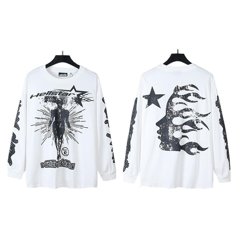Mens Oversized Hoodie With Embroidered Skull Spine Design Streetwear Casual Pullover Cotton Blend Loose Fit