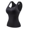 Autumn/Winter Bare Skin Bottom Clothes Warm Tank Top Women's Chest Mat Underwear Fixed Cup Beauty Skin Clothes Bottom Clothes Tank Top Autumn Clothes