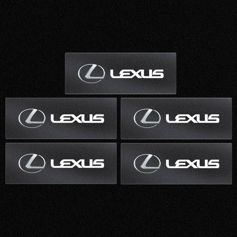 1/2/5/10pcs Car Stickers Car-Styling Logo Interior Decorative Accessories For Lexus EX300H RX450H IS300H ES300H NX RX GS Al20