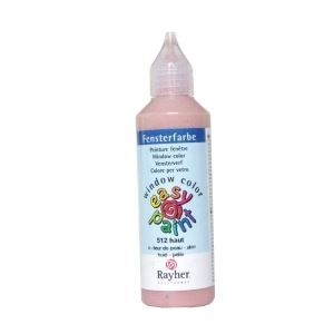 Peinture repositionnable - Rayher - Window color - 80ml - Couleur peau - Référence 067648